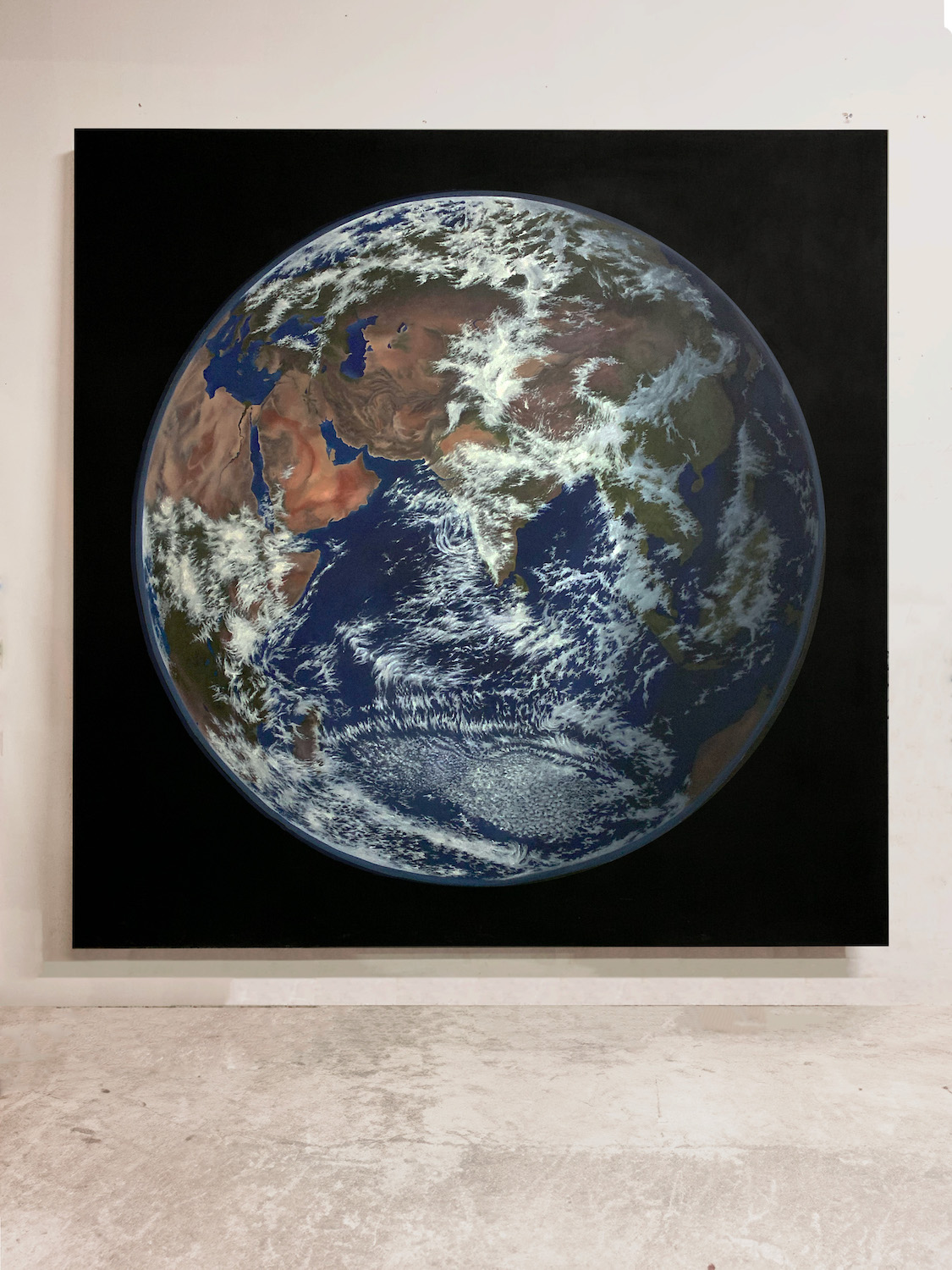 Fresh Hot Life, 2024, oil on canvas by Bryony Hillman