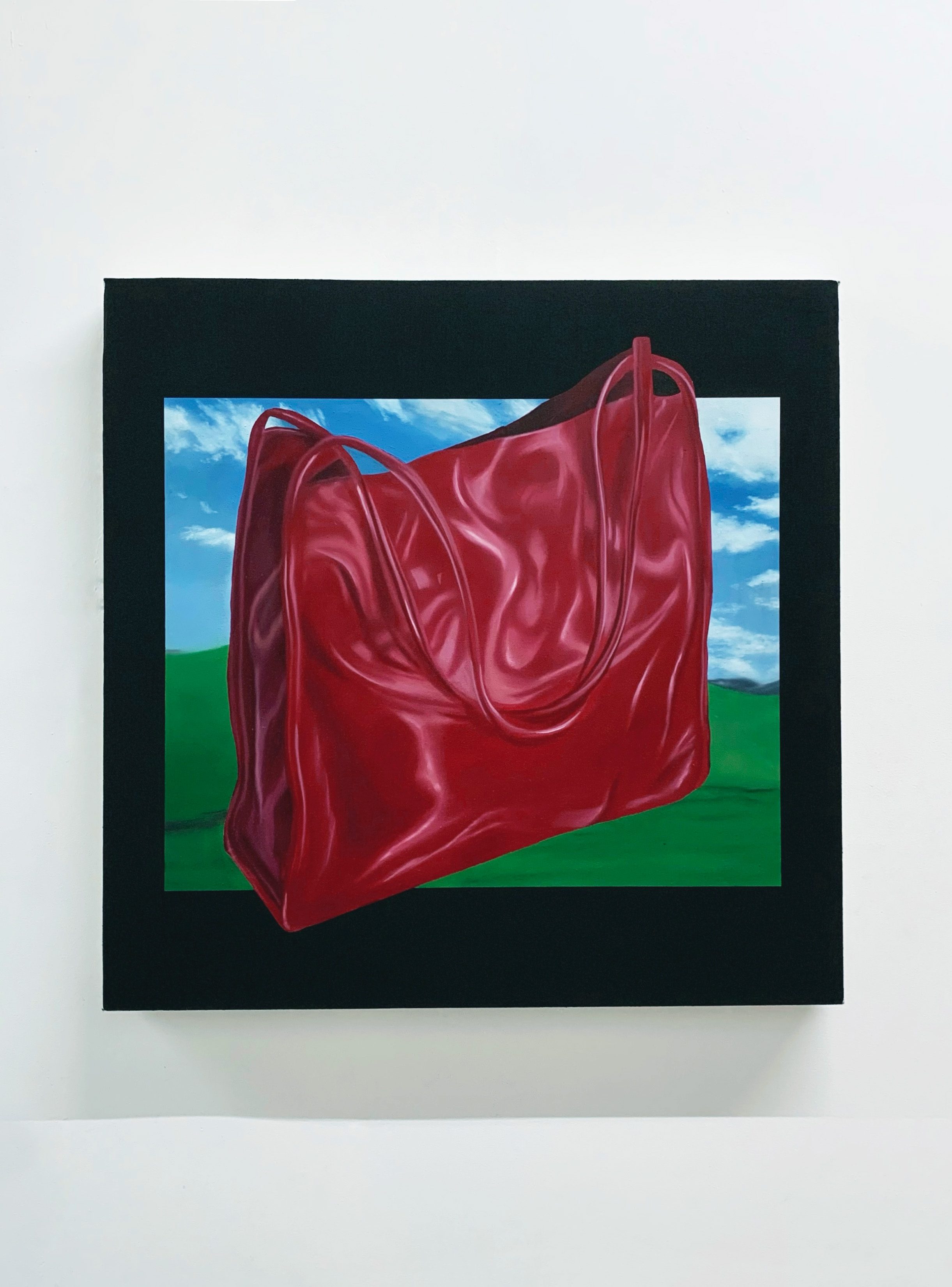 You are What You Have, 2024, oil on canvas by Bryony Hillman