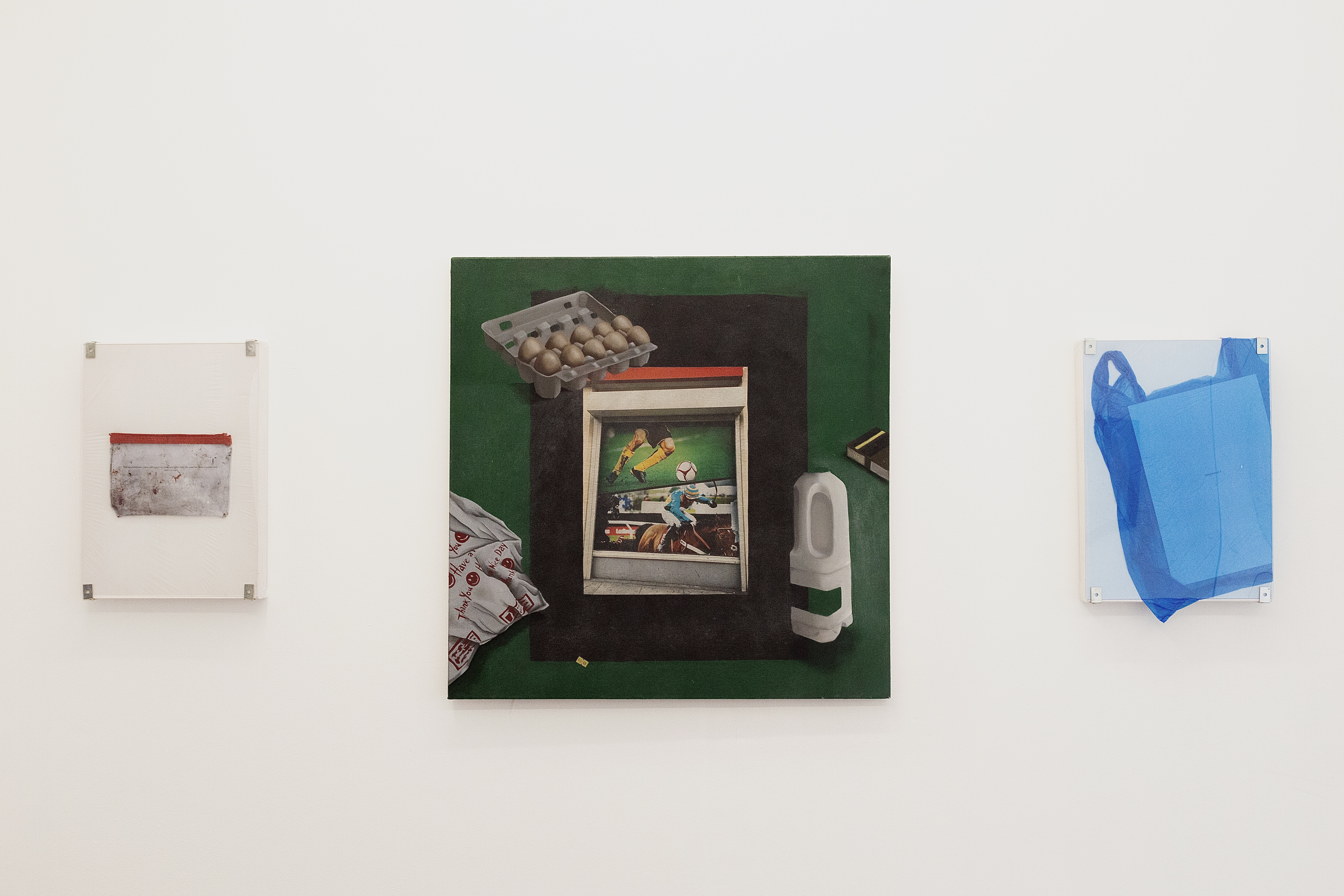 Installation view of Instant Dream Home, 2023, by Bryony Hillman