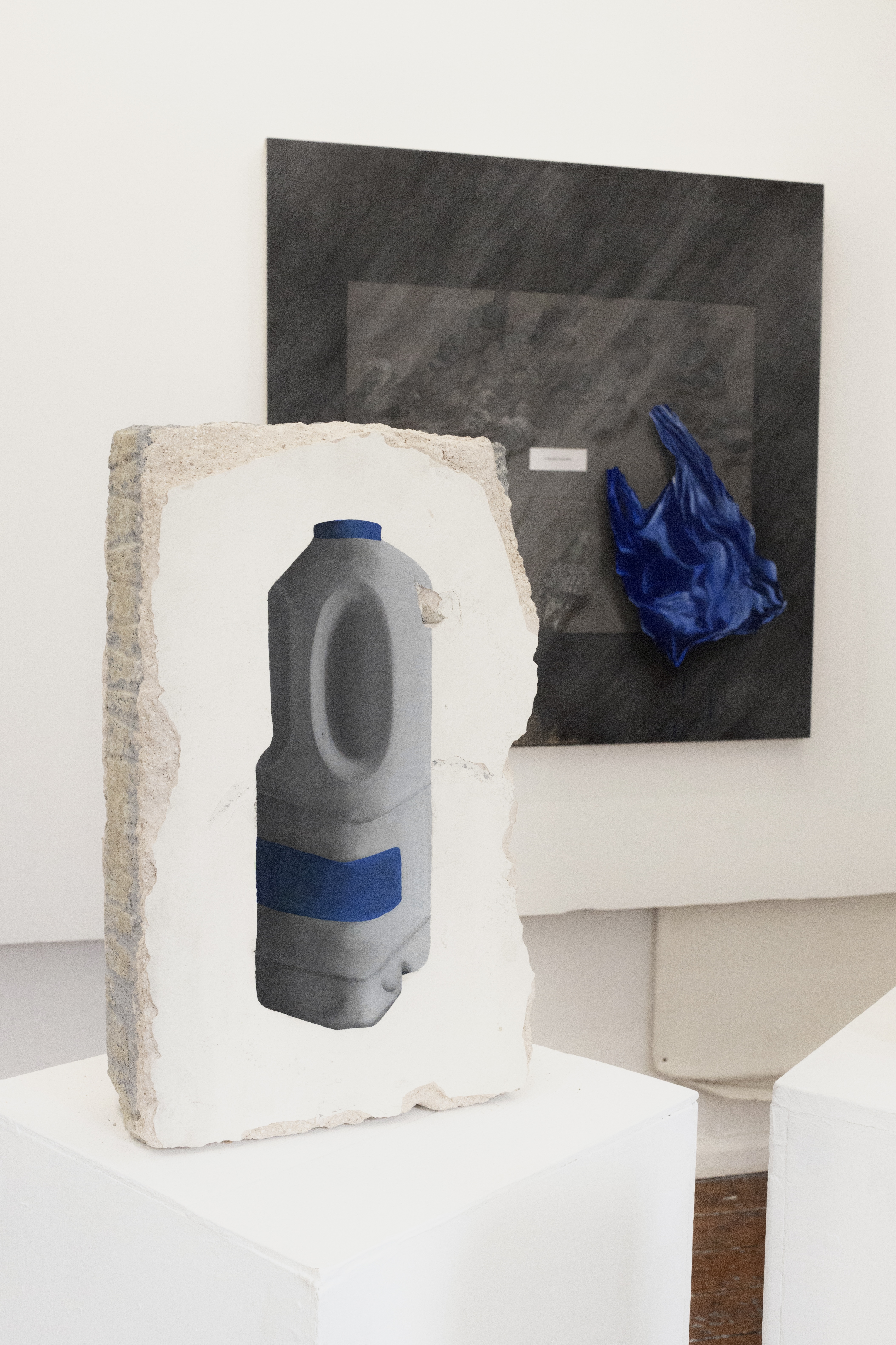 Installation view of Instant Dream Home, 2023, by Bryony Hillman