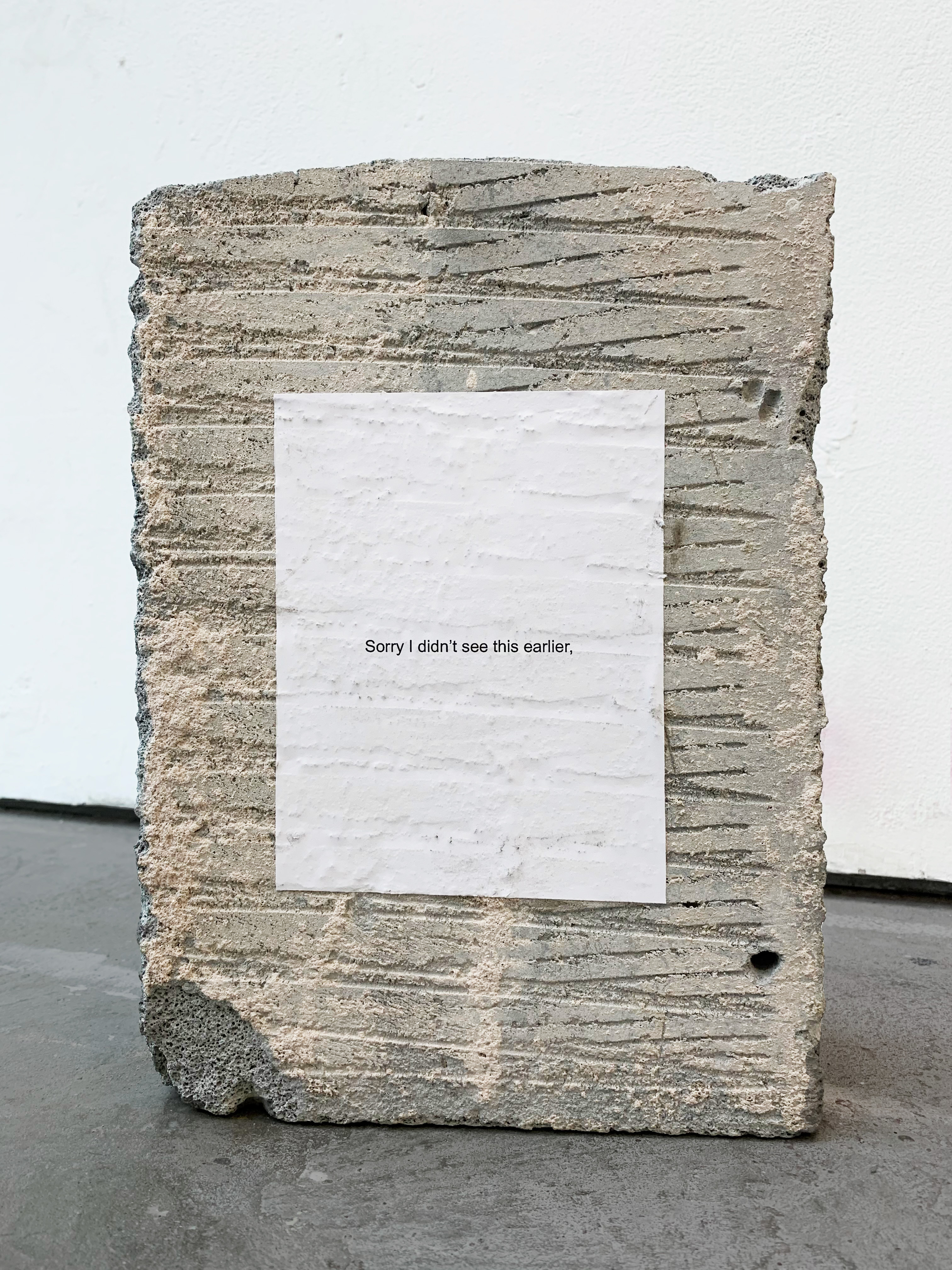 Installation view of Instant Dream Home, 2023, by Bryony Hillman
